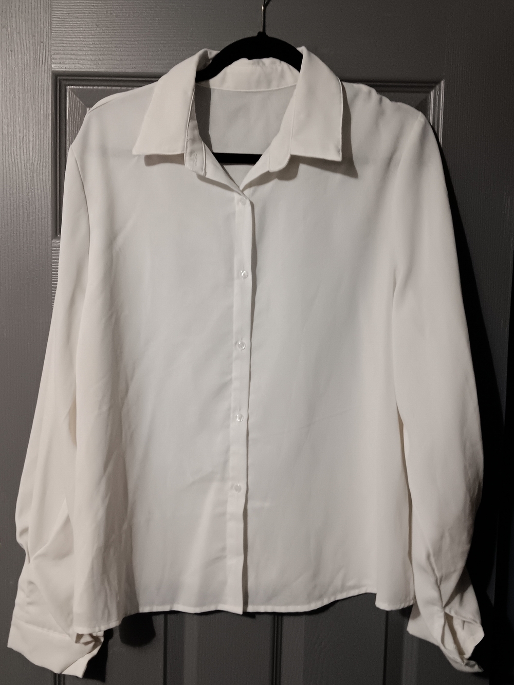 SHEIN White Curve 1XL Tagged Top